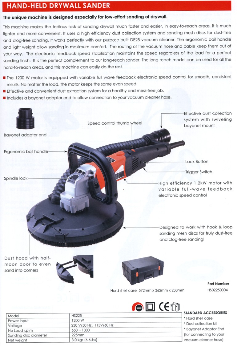 Hand Sanding Machine