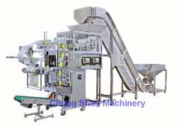 Vertical Packaging Machine, electronic weighing filling and packing machine - JS-26 Processing Line