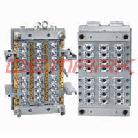 24 Cavity PET Preform Moulds With Hot Runner(Shut-Off Nozzle)