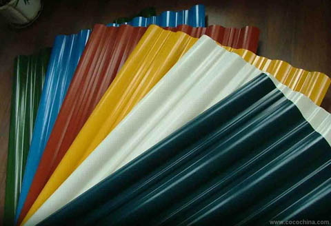colorful steel sheet