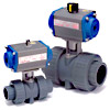 Pneumatic Actuated Ball Valve - Double Action Type - CO Series