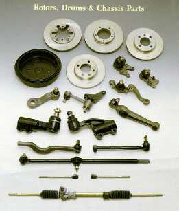 Rotors, Drums & Chassis Parts