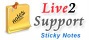 Live2Support Desktop Sticky Notes