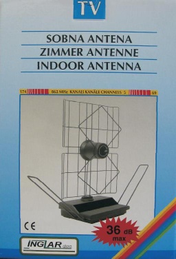 Indoor antenna, antennas, TON 3506 (174 - 862 MHz)