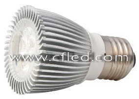High power LED bulbs with MR16 base