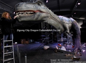 Animatronic T-Rex for Theme Park, Dinosaur exhibition, Robotic Dinosaur,Animated Dinosaur