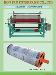 table cloth making machine moulds