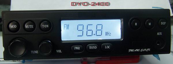 Car manual tuning Radio