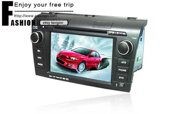 MAZDA 3 Car DVD Player with GPS Navigator (eWaygps)