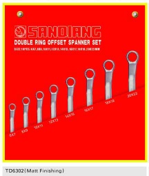Double Ring Offset Wrench Set