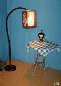 L001 - bentwood floor lamp
