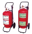 Transportable powder series extinguishers