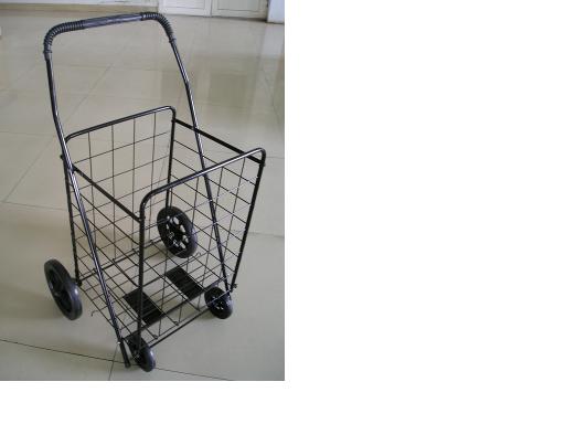 metal shopping cart
