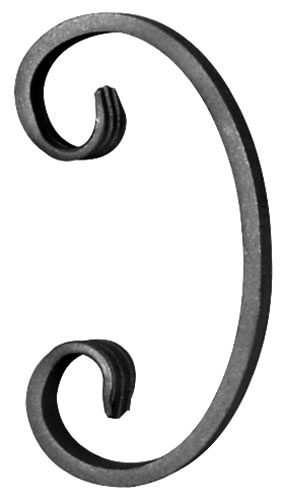 wrought iron scrolls