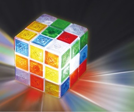 Crystal magic cube