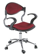 Office chair, Swivel chair, office desk chair, home office chair, fabric chair, armrest chair, computer chair - RE-210-G