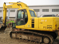 used komatsu pc200-6,pc200-7,pc220 excavator
