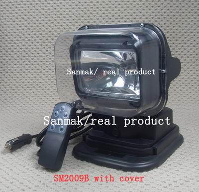 HID waterproof work light,search light with remote controller and cover,ITEM:SM2009B