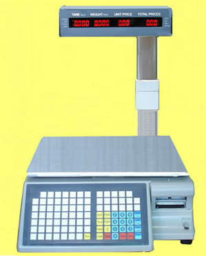 barcode printing scale