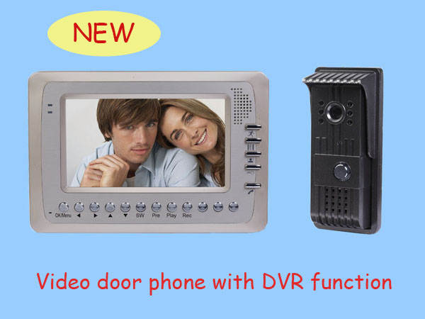 Video door phone with DVR functions