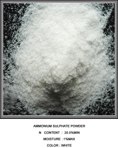 Ammonium sulphate powder