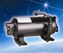 hermetic rotary air conditioning compressor
