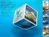 Rotating Magic Photo Cube,Turning Photo cube, photo frame, promotional gifts toys