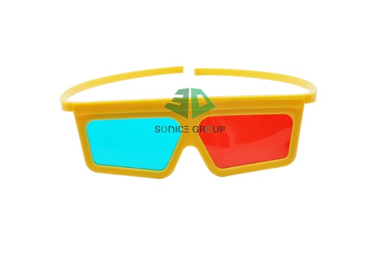 Plastic Cyan Red 3D Glasses SN3D 032P