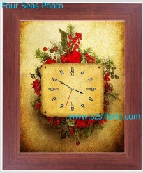 Three-dimensional wall clock ,Clock,Three-dimensional painting