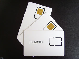 CDMA test card