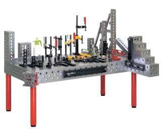 3D modular welding table system - TIPTOP Industrial