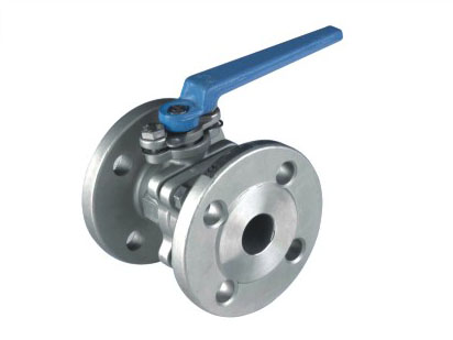 2PC FLANGED BALL VALVE