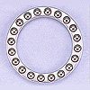 Flat-Faced Cage Ball BearingsSize: 5/32" X 20Flat-faced cage ball bearings