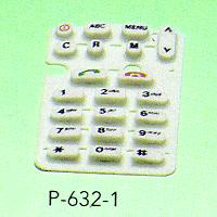  Keyboard Conductive Rubber, Cellular Keypad, B.B. Call Keypad