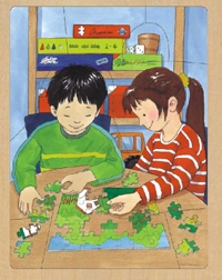 Kids at Play Puzzle Set - Puzzlwe