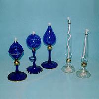 Glass Oil Lamp