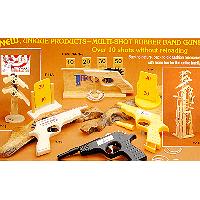 Wooden Toy Rubber Band Gun