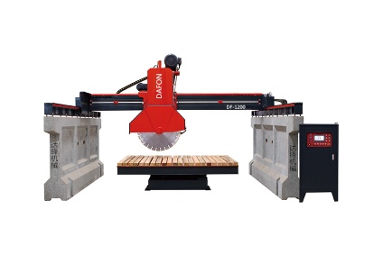 Infrared Bridge Cutting Machine for cutting higgh value granite and marble block, DAFON MACHINERY