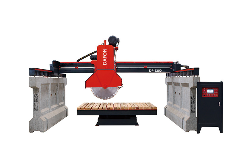 Infrared Bridge Cutting Machine for cutting higgh value granite and marble block, DAFON MACHINERY