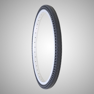 26*1-3/8 Inch Air Free Solid Tire for Bicycle