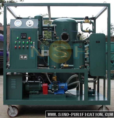Mobile Waste Oil Recycling To Base Oil Machine - VFD