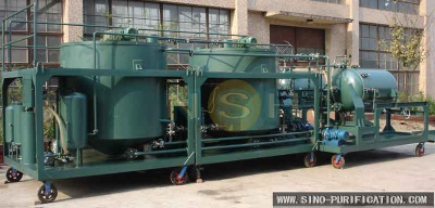oil regeneration equipment for waste motor oil