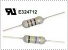 over current protection wirewound fusing resistor (RXF) - fusing resistor