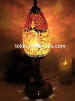 Amazing Tokin-Lighting (TC1L03) Handmade Mosaic Art Turkish LED Mosaic Table Lamps for Wholesale