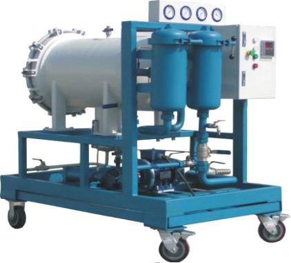 VHF Hydraulic Oil Flushing Cleaning Machine include vacuum type and trolley type