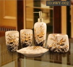 L-D high-end luxurious ceramic bathroom accessories(Housewarming gift)