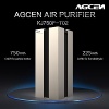 Agcen Hepa air purifier air cleaner for big room KJ750F-T02