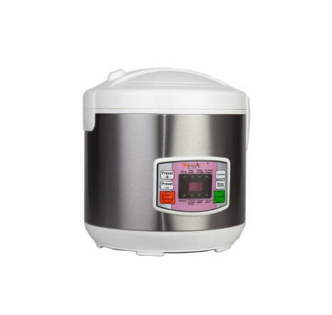 700W Stainless Steel Non-stick 5L Multifunction Smart Rice Cooker - FLK-T68DYM