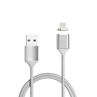 Newest fast charging micro usb nylon braided cable magnetic data cable for sale