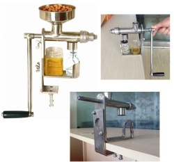 Household Manual Oil Press Machine Oil Expeller Oil Extractor Stainless Steel